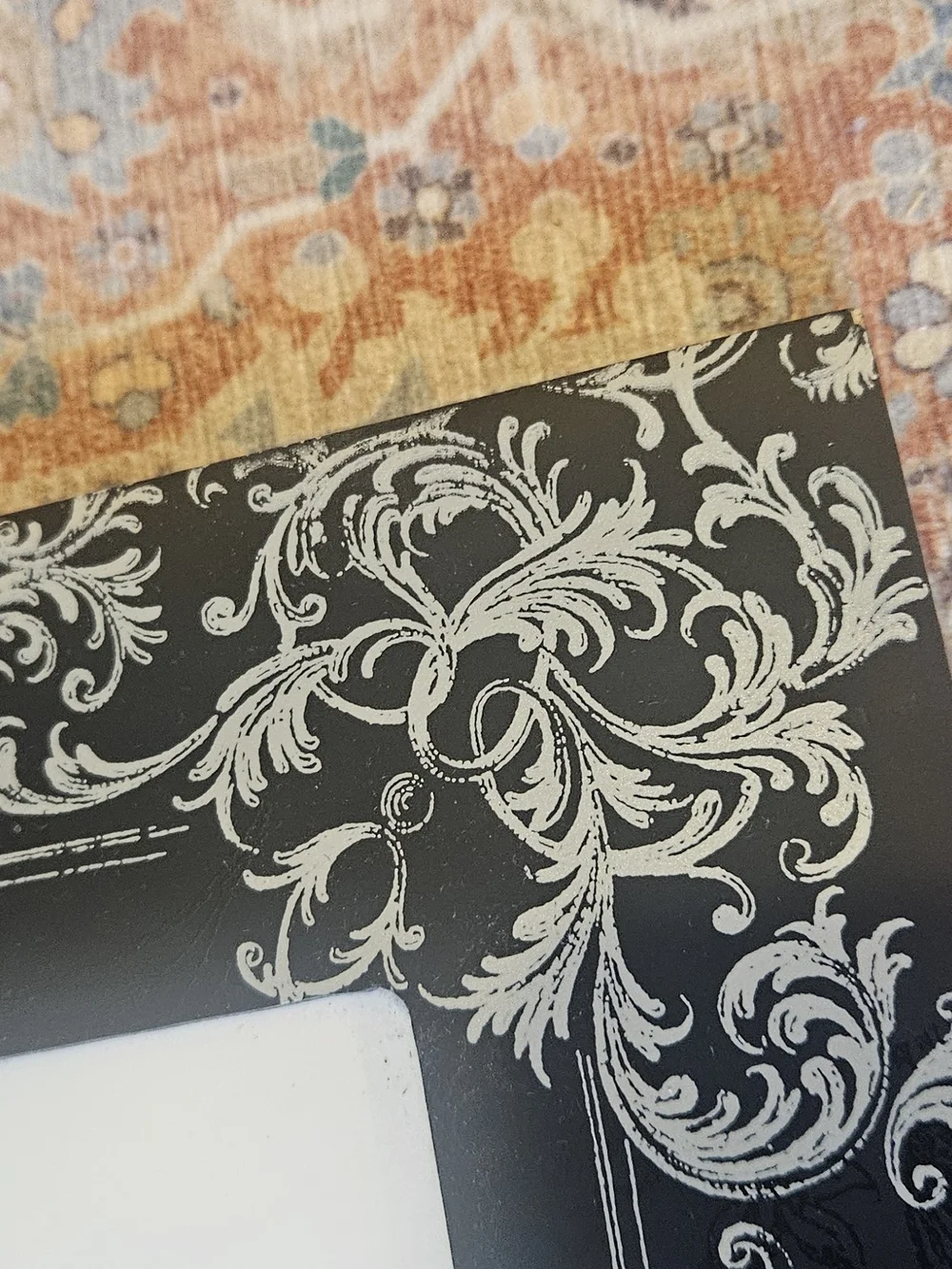 Classic Black Decorative Picture Recipe For LOVE WEDDING GIFT